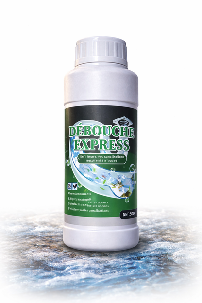 DÉBOUCHE EXPRESS® — Poudre Magique Déboucheur de Canalisation 500g